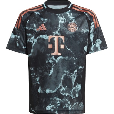 Adidas Юношеска футболна фланелка Adidas Bayern Munich Away Shirt 2024 2025 Juniors - Black