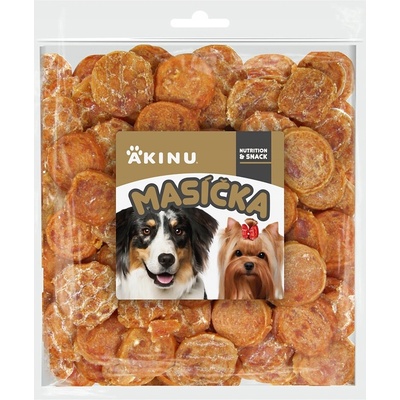 Akinu Chipsy s kuracím mäsom pre psov 300 g