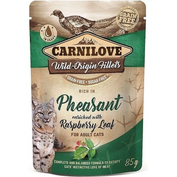 Carnilove Rich in Pheasant Enriched with Raspberry Leaves 24 x 85 g