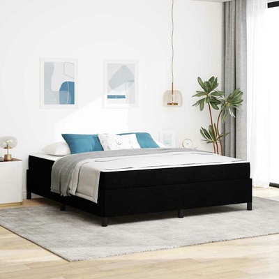 zahrada-XL 3398880 Postel s boxspringem Černá a černá