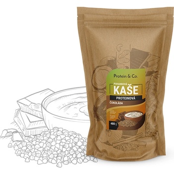 Protein&Co. Proteinové kaše s chia 480 g