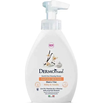 Dermomed Мляко и Ванилия течен сапун пяна 500 мл