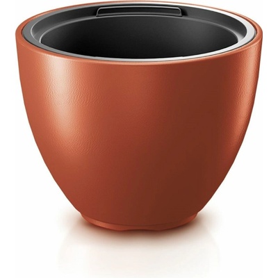 PROSPERPLAST Kvetináč s vkladem HEOS měď 29,8cm