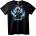NOONEBRAND Тениска Wednesday Netflix Сериал - 2XL, Black