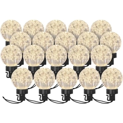 EMOS LED Екстериорни декоративни лампички 20xLED/12, 6 м IP44 топло бял (EMS1081)