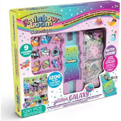 Kensho Rainbow Loom: Auto Loom - Cute-Tique Блестяща галактика комплект за изработка на гривни (A0187)