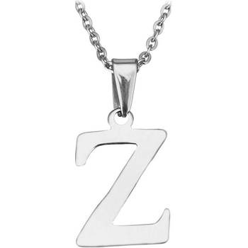 Šperky4U Ocelový řetízek s přívěškem iniciála "Z" OPD0090-Z