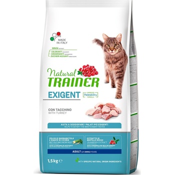 Trainer Natural Cat Exigent drůbeží maso 1,5 kg