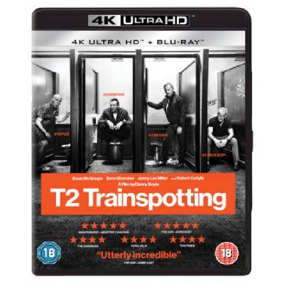 "T2 Trainspotting" ("Danny Boyle") (Blu-ray / 4K Ultra HD + Blu-ray)