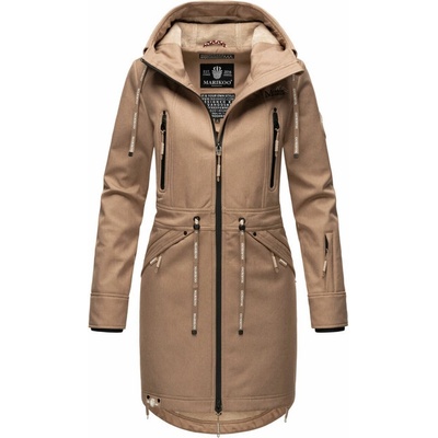 Marikoo dámska softshell Racquelle taupe grey