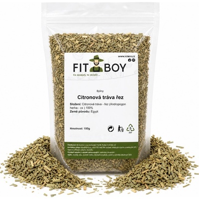 FITBOY Citrónová tráva rez 100 g
