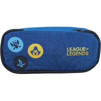 GIM Ученически несесер gim league of legends, син