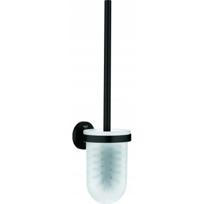 GROHE WC štětka Start závěsná černá mat sklo