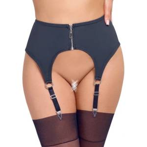 Cottelli Collection Жартиерен колан с цип Cottelli Suspender Belt