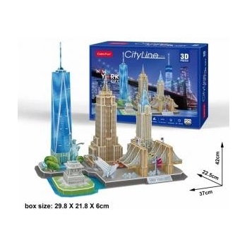 CubicFun Dante 3D City Line Puzzles New York City (20255)