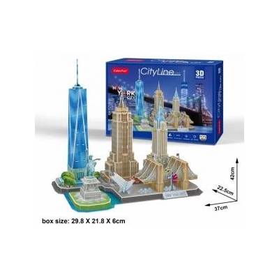 CubicFun Dante 3D City Line Puzzles New York City (20255)