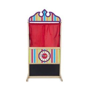 Melissa & Doug Детски дървен куклен театър, 12530 Melissa and Doug, 000772125307