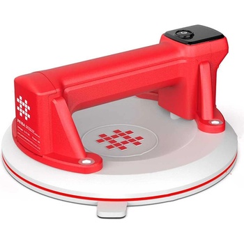 SHIJING Вакуум вендуза, акумулаторна, SHIJING P618A White, 200 мм, до 200 кг, с дисплей (STR971)