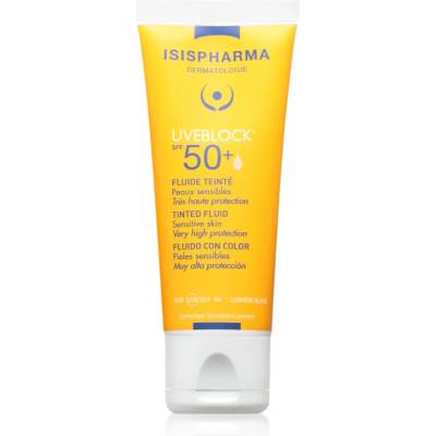 Isis Pharma Uveblock SPF 50+ Fluid тониращ флуид SPF 50+ 40ml