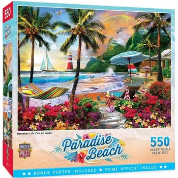 Masterpieces - Puzzle Hawaiian Life 550 - 550 piese