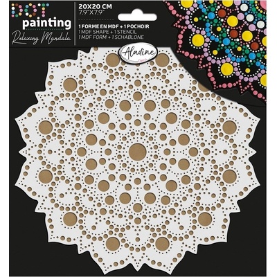 Aladine Sada na tečkování 20 cm Mandala 3 – Zboží Dáma