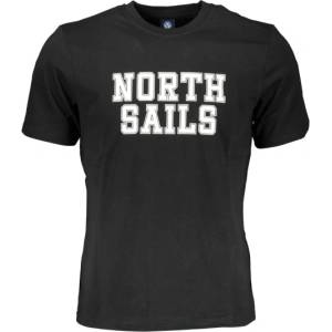North sails Тениска с къс ръкав за мъже north sails, Цвят Черен (902834000_ne0999)