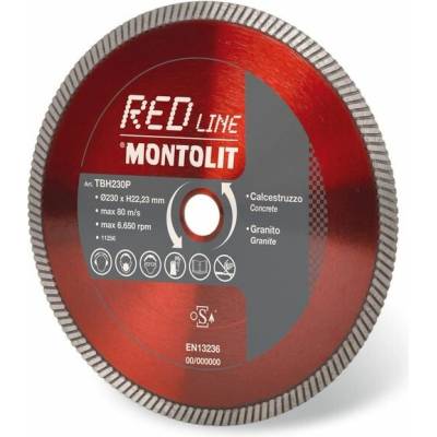 Brevetti Montolit LBH230P, segmentový diamantový kotouč na beton a žulu
