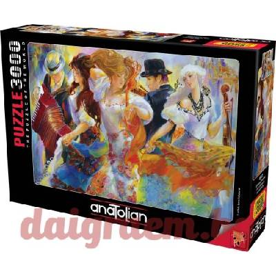 Anatolian Пъзел anatolian 4912 - 3000 части - Град на дъги (p4912)