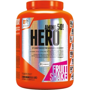 Image 1 of Extrifit Sports Nutrition HERO Amino 50 [3000 грама] Плодов шейк