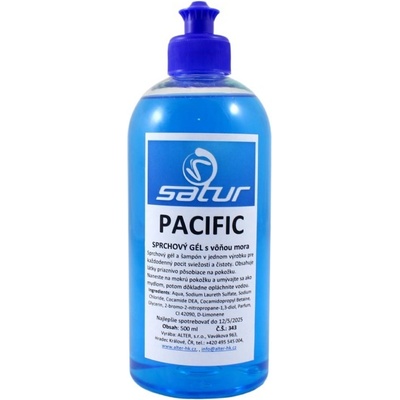 Humed Satur pacific sprchový gél s vôňou mora 500 ml