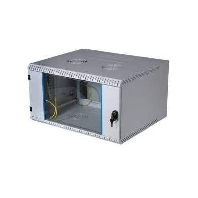 EFB 19 wall-mount cabinet 6HE, swivel, 2-part, RAL7035, T=500