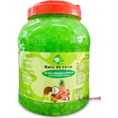 BOBOQ želé Zelené jablko do Bubble Tea 4 kg