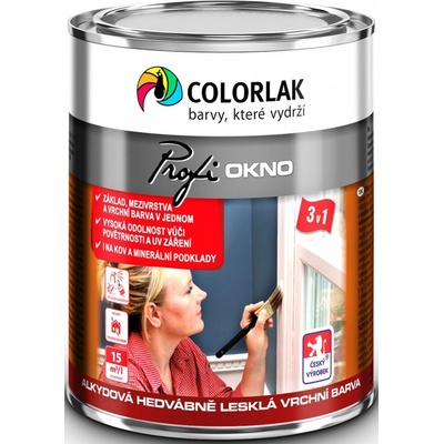 Colorlak Profi okno S 2082 bílá 0,6L