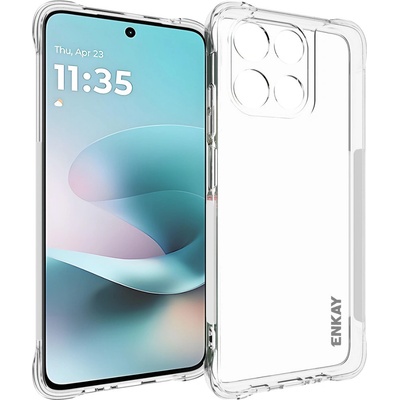 Motorola Защитен Калъф ENKAY за Motorola Moto G67 Power 5G / G57 Power 5G - Удароустойчив TPU, Вкл. Протектор, Прозрачен