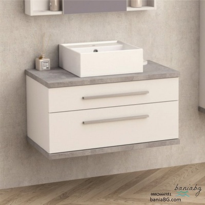 Inter Ceramic Долен конзолен pvc шкаф за баня icp 8144-1