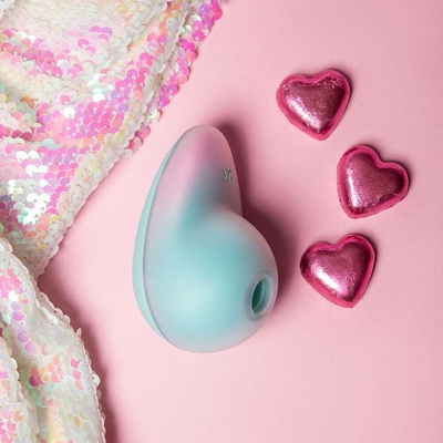 Satisfyer Pixie Dust Mint na klitoris růžovo mátový