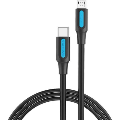 Vention COVBF USB-C, 2.0 to Micro USB 2A, 1m, černý
