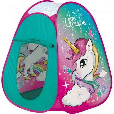 Mondo stan pre deti Jednorožec Unicorn Pop Up s taškou tyrkysová 28520