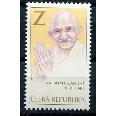 Česká pošta (2019) č. 1037 **- Česká republika - Mahátma Gándhí