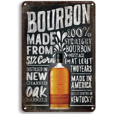 Ceduľa Bourbon Made From