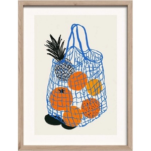 Styler Печатна картина с включена рамка 30x40 cm Summer Fruit - Styler (OB-22226)