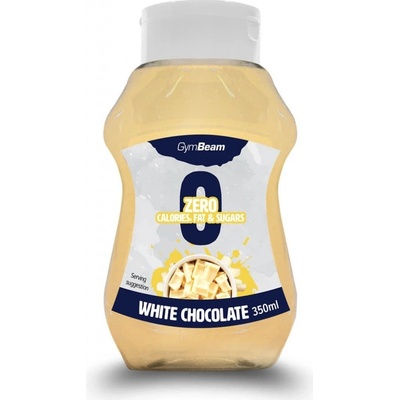 GymBeam White Chocolate 350 ml – Zboží Mobilmania