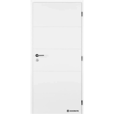 Doornite Quatro 60 L, 60 × 197 cm, lakované, levé, bílé, plné C1MQWP.60L1