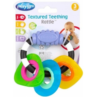 Playgro – Hryzacie hrkálka s tvarmi