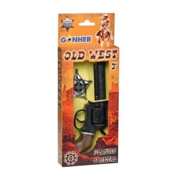 GONHER Cowboy Revolver Set with Gonher Badge
