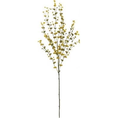 Eukalypt větvička, zeleno-žlutá, 110 cm