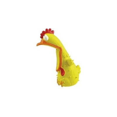 Tatrapet hračka pro psa kuře pískací 18 cm