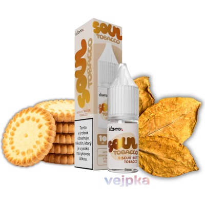 Klarro Soul Salts Biscuit Butter Tobacco 10 ml 20 mg
