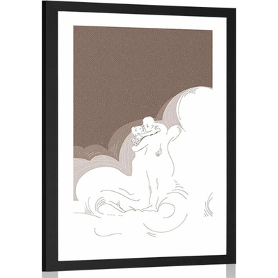 Plakát s paspartou noc plná lásky - 40x60 no frame