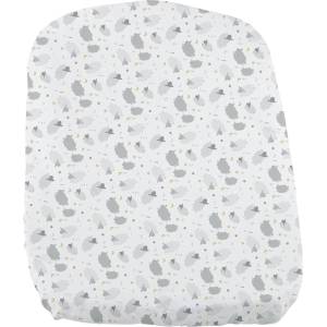 Chicco Комплект от 2 броя чаршафи Chicco - За Baby Hug, Grey Sheep (J0733) - ozone